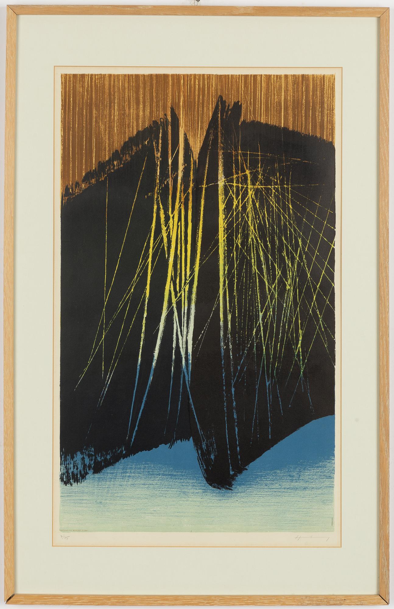 Hans Hartung, after, Untitled.