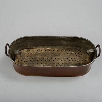 FISKKITTEL, koppar, AL Svanebro, Örebro, 1800-tal.