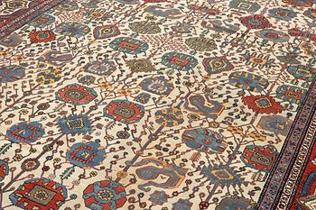 A 'Khan carpet' Chahar Mahal va Bakhtiari carpet of Safavid 'vase' design, West Persia, c. 774 x 423 cm.