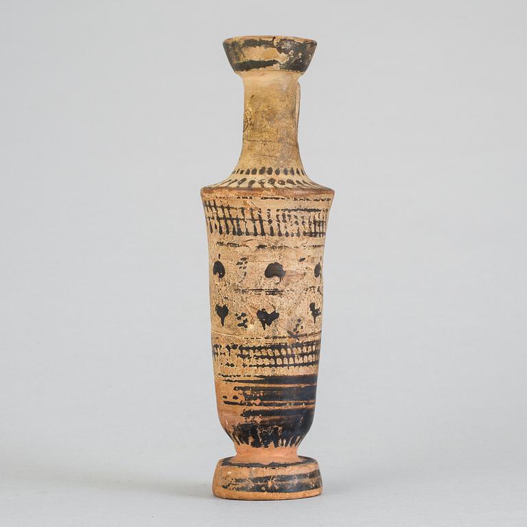 LEKYTHOS, lergods, Medelhavsområdet.