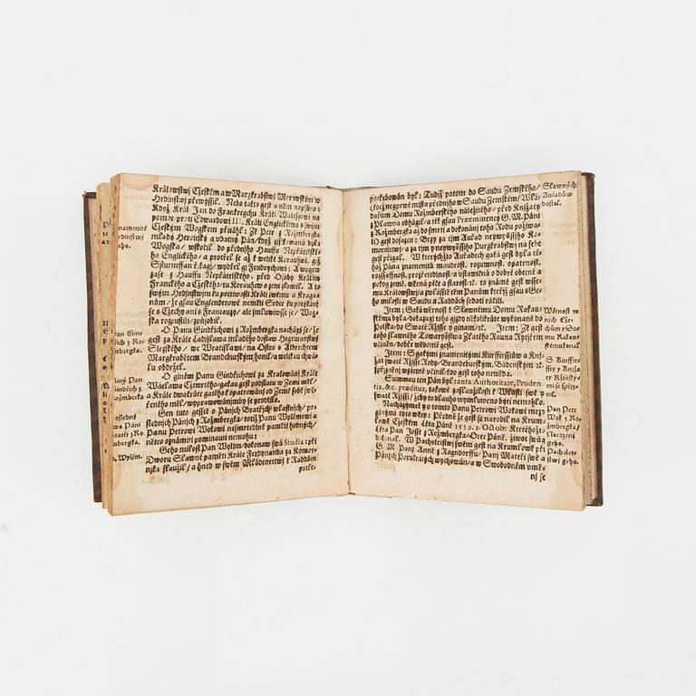 Matěj Cyrus, book 'Ars Moriendi', Prague 1612.