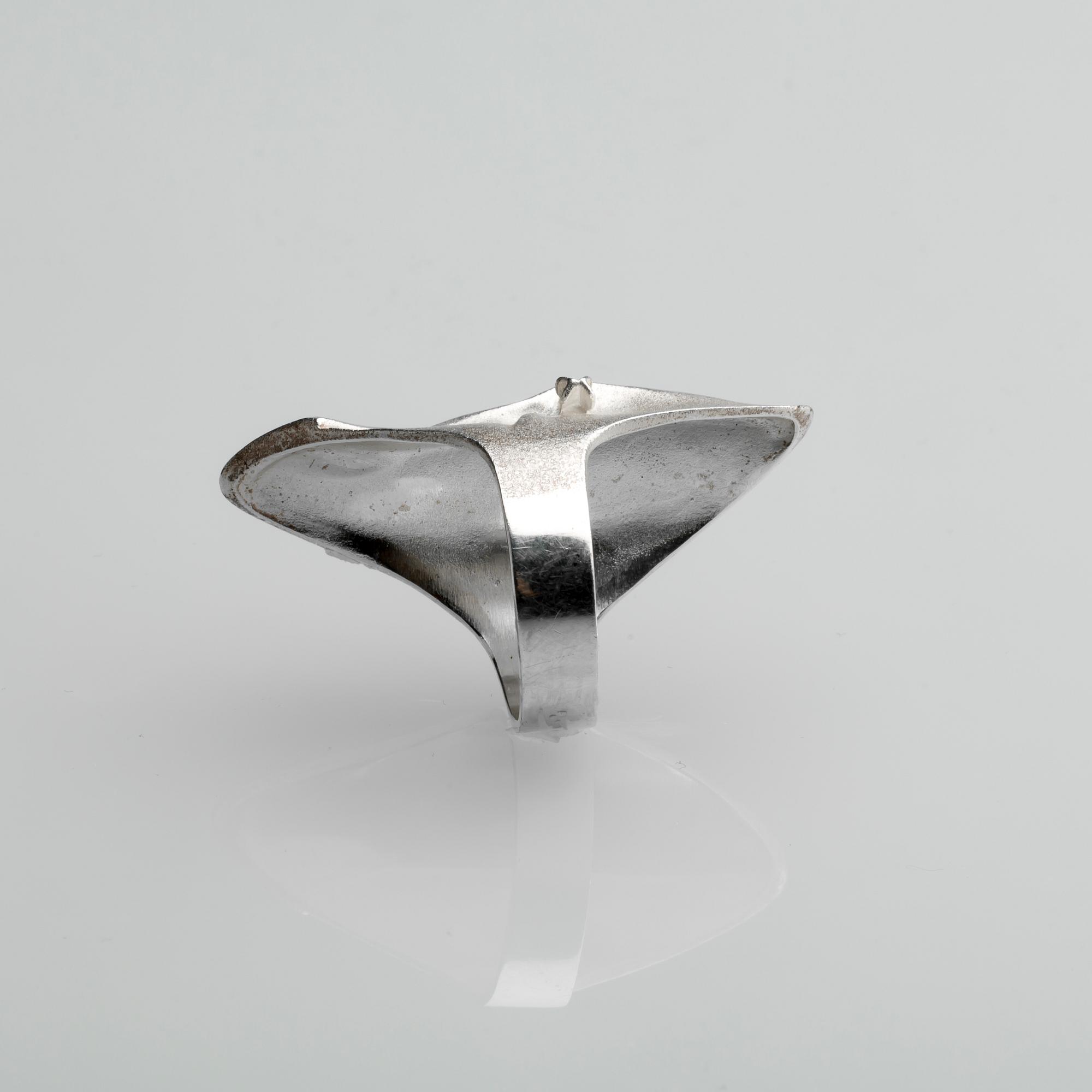 RING, sterlingsilver, Björn Weckström, Lapponia, 2000. Vikt ca 18 g.