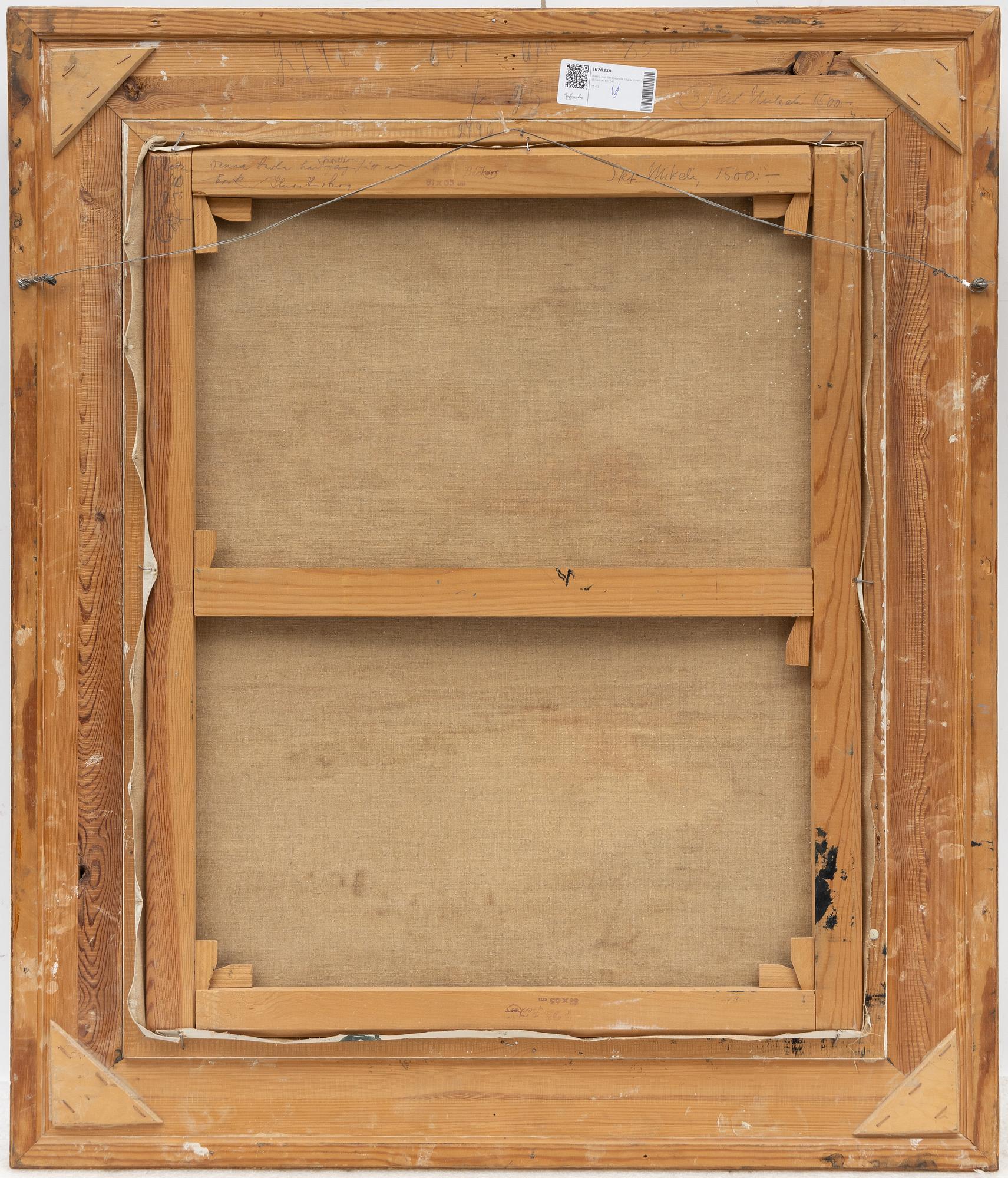 Axel Lind, Birds over still water.