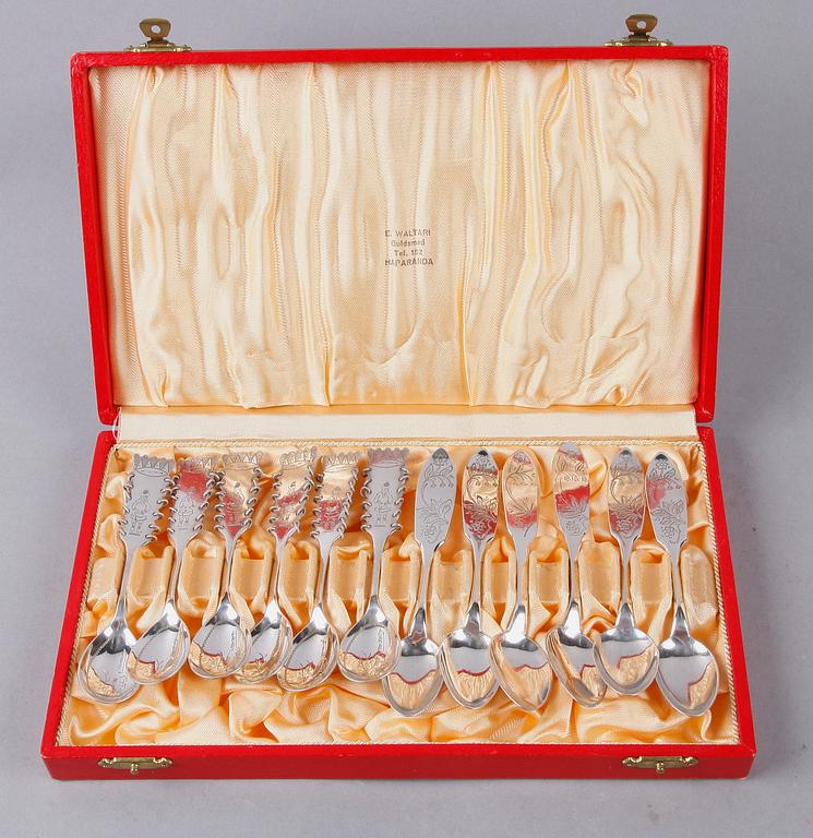 SKEDAR, 25 st, silver, bl a Alton och Ceson, 1900-talets andra hälft.