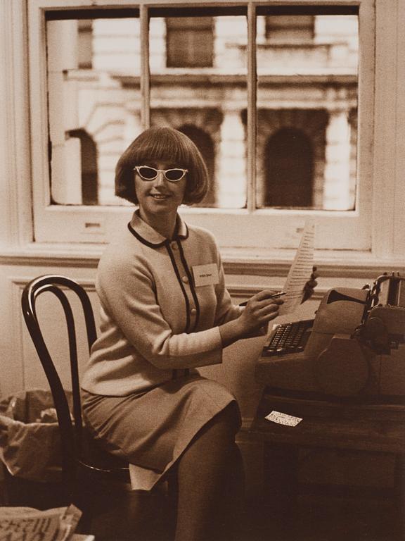 Cindy Sherman, "Untitled (Secretary)", 1977-1978.