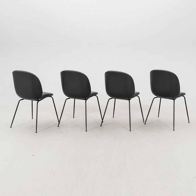 Gamfratesi, chairs 4 "Beetle" for Gubi, contemporary.
