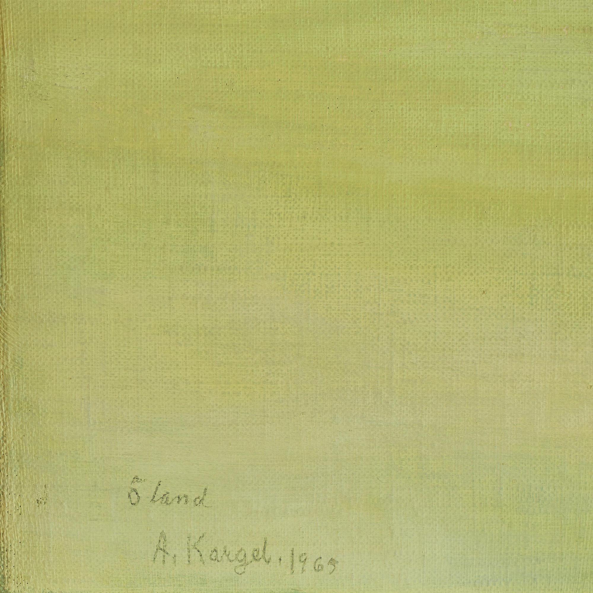 Axel Kargel, ”Grönt landskap”.