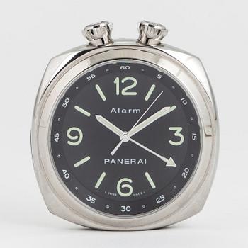 PANERAI, travel alarm clock, limited edition, 51 x 52 mm.