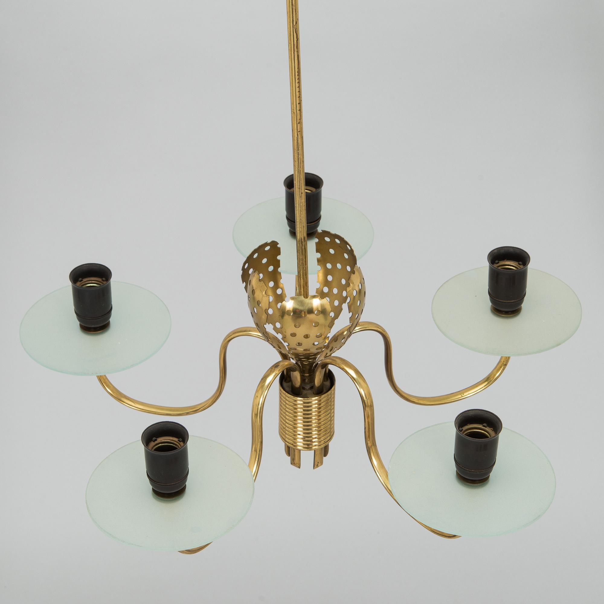 Paavo Tynell, kattovalaisin, malli 9030, Taito, 1900-luvun puoliväli.