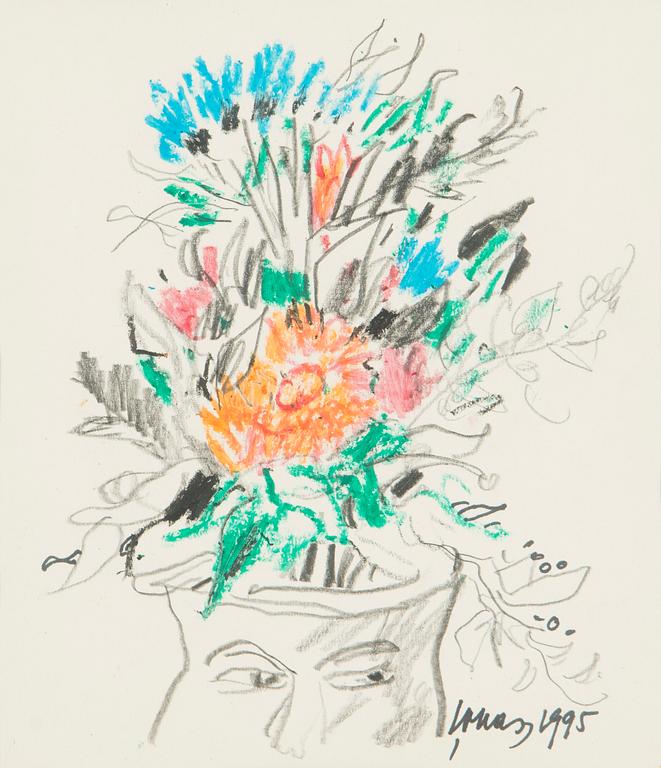 Evald Okas, Blommor.