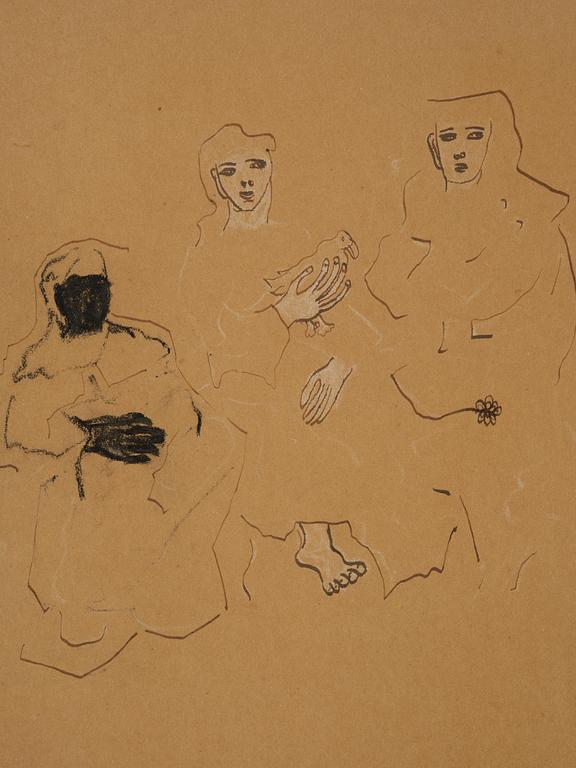 Carl Fredrik Hill, Figures by the well.