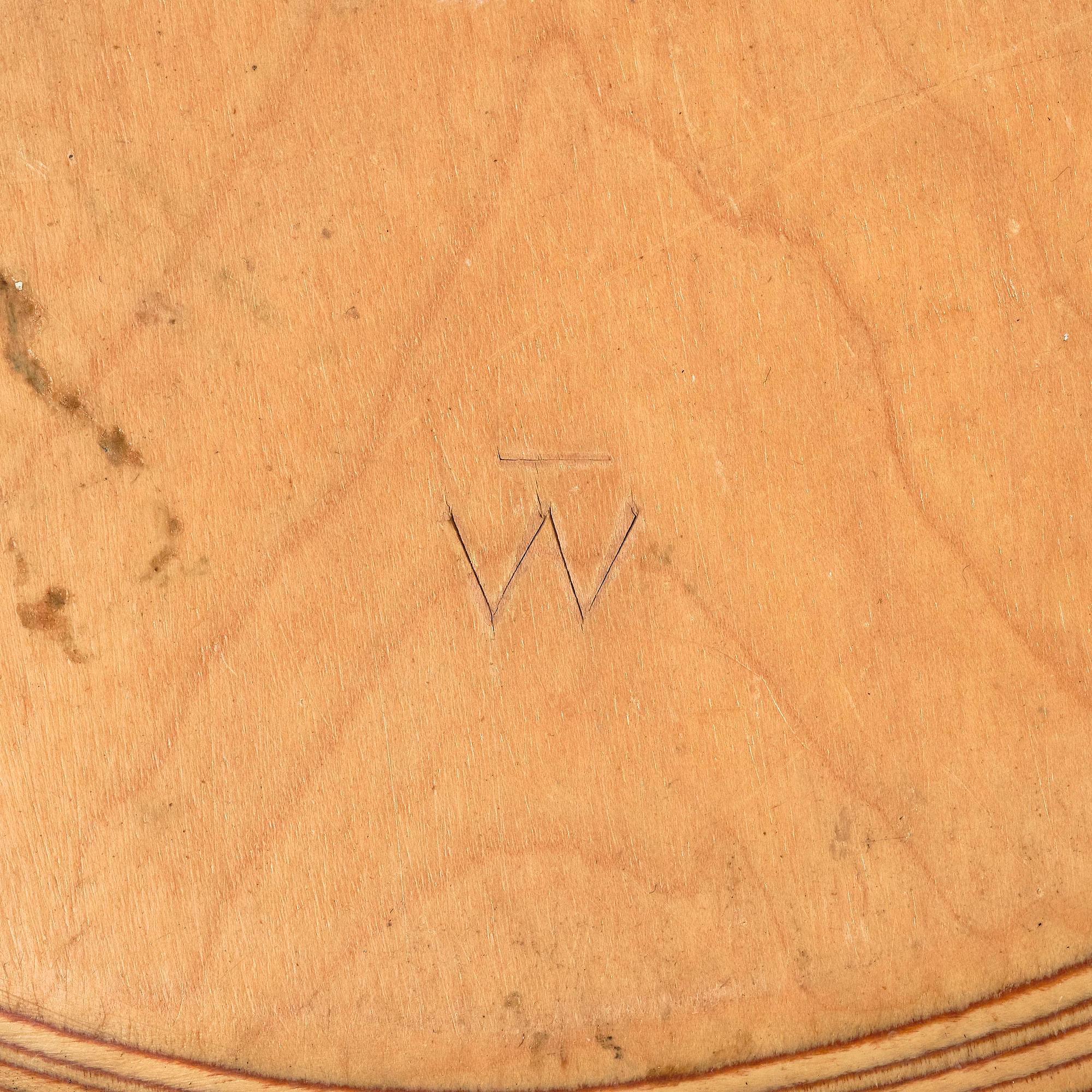 Tapio Wirkkala, a laminated birch dish, Finland, 1950s.