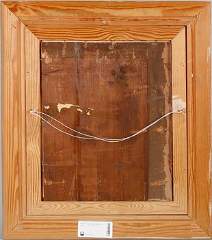 ISAAC GRÜNEWALD, olja på pannå, sign.