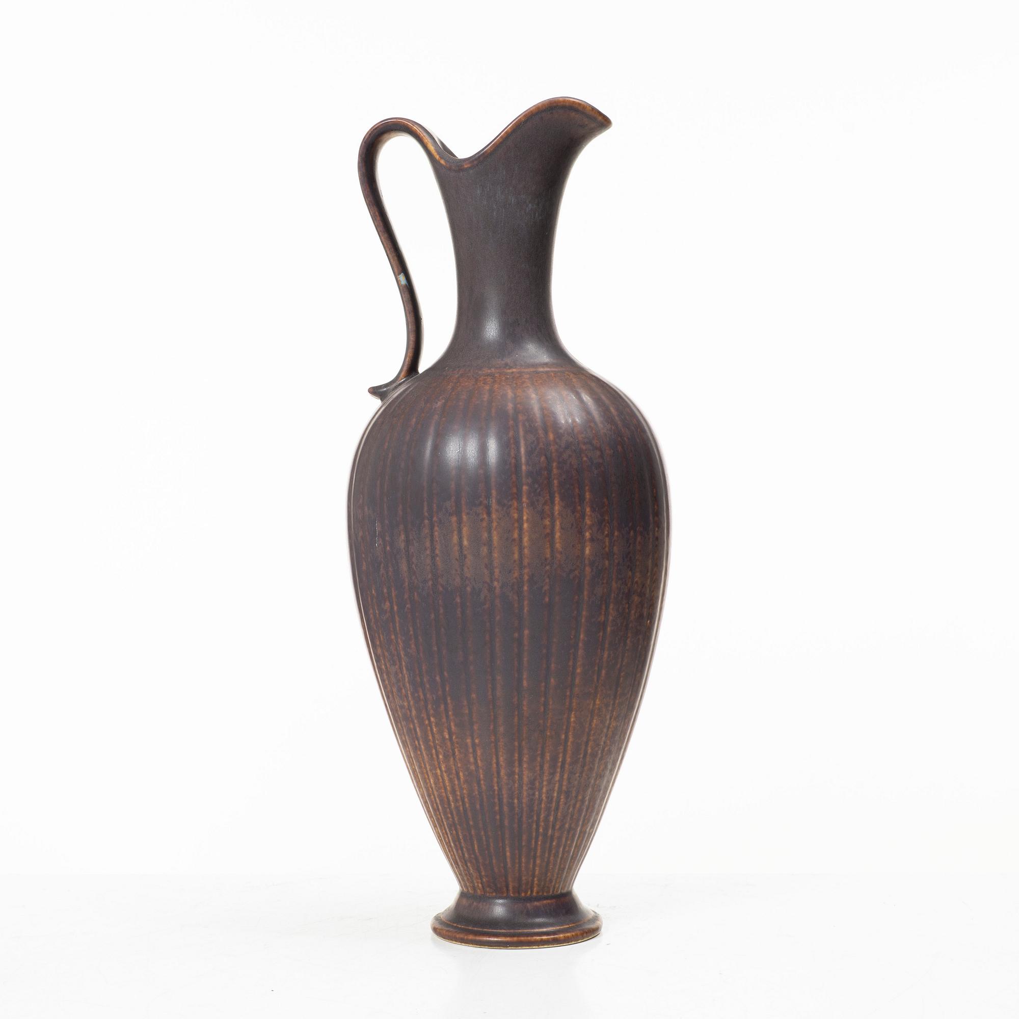 Gunnar Nylund, hänkel vase, Rörstrand.