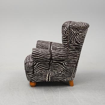 A lounge chair from OH Sjögren, second half of the 20th Century.