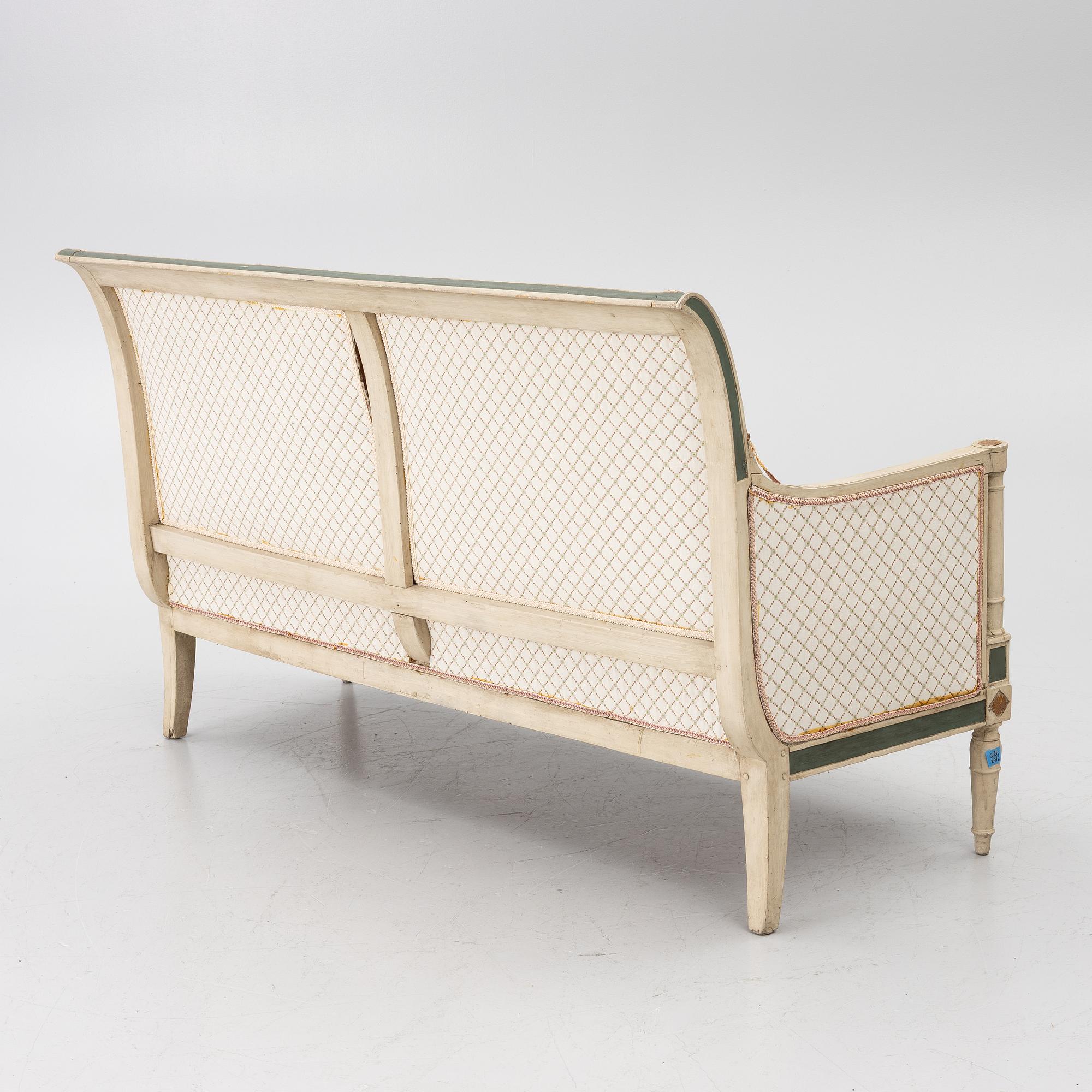 Sofa, Directoire, France, late 18th Century.