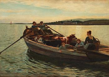 777. William Henry Bartlett, "The Ferry".