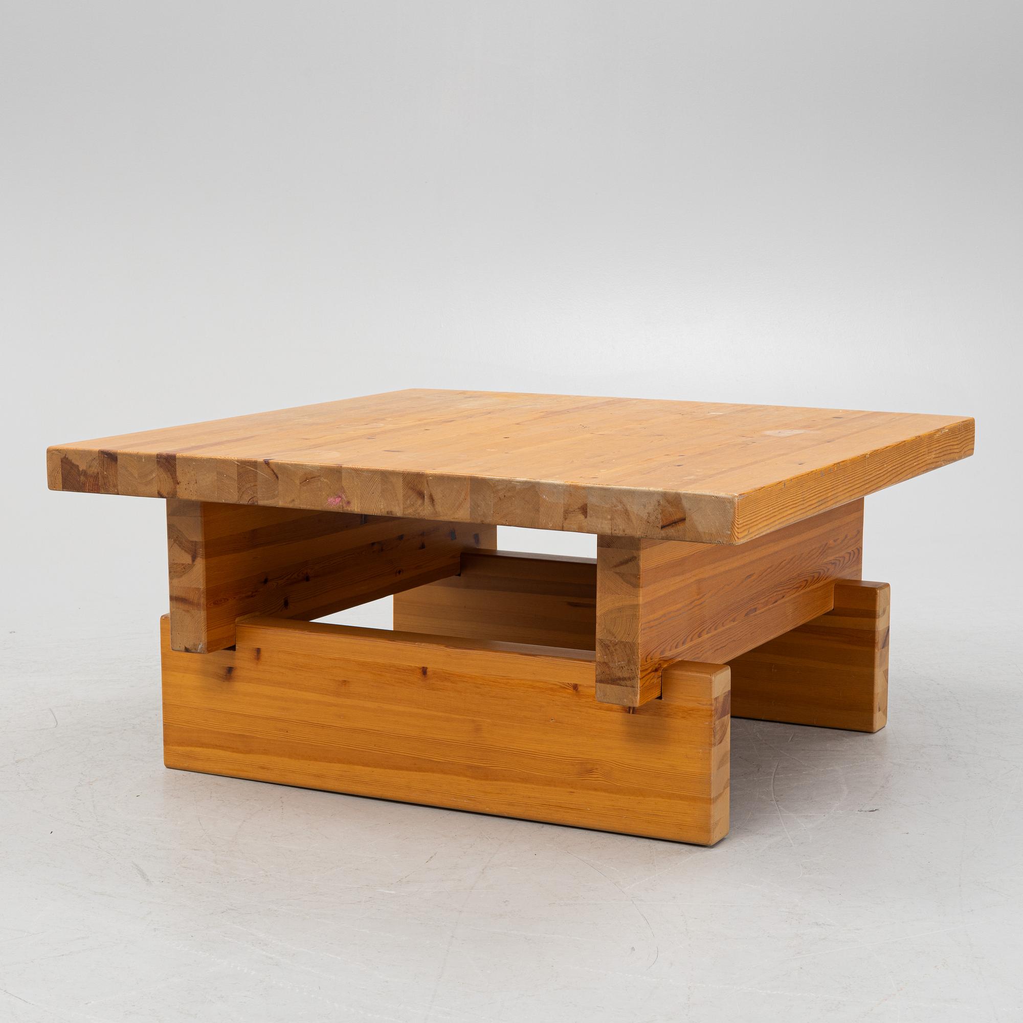 A 'Säter' coffee table, IKEA, 1970's.