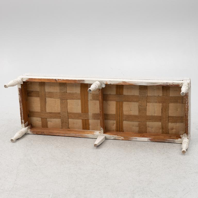 Bench, Gustavian, circa 1800.