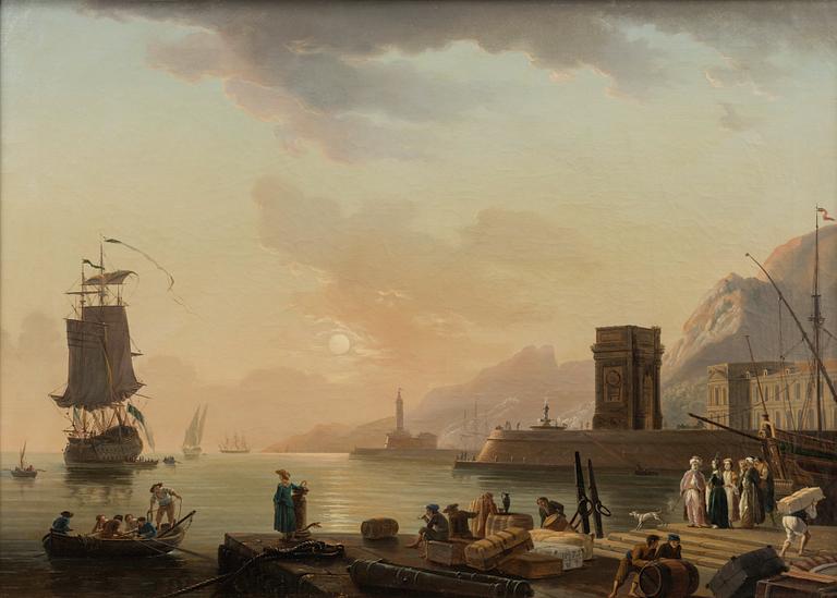 Claude Joseph Vernet, after, "Porto Antico di Ancona".