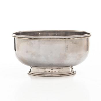 A silver bowl, Råström C G, Stockholm, 1976.