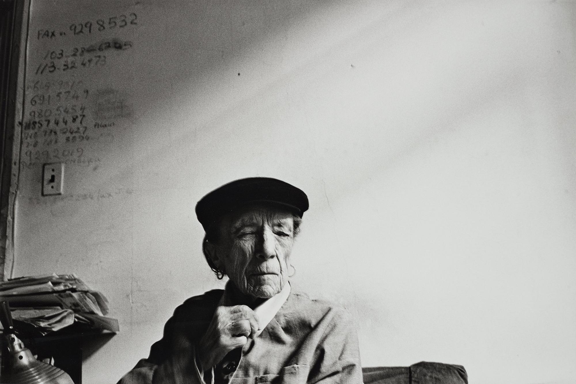 Mathias Johansson, "Louise Bourgeois, 1998, N.Y.C.".