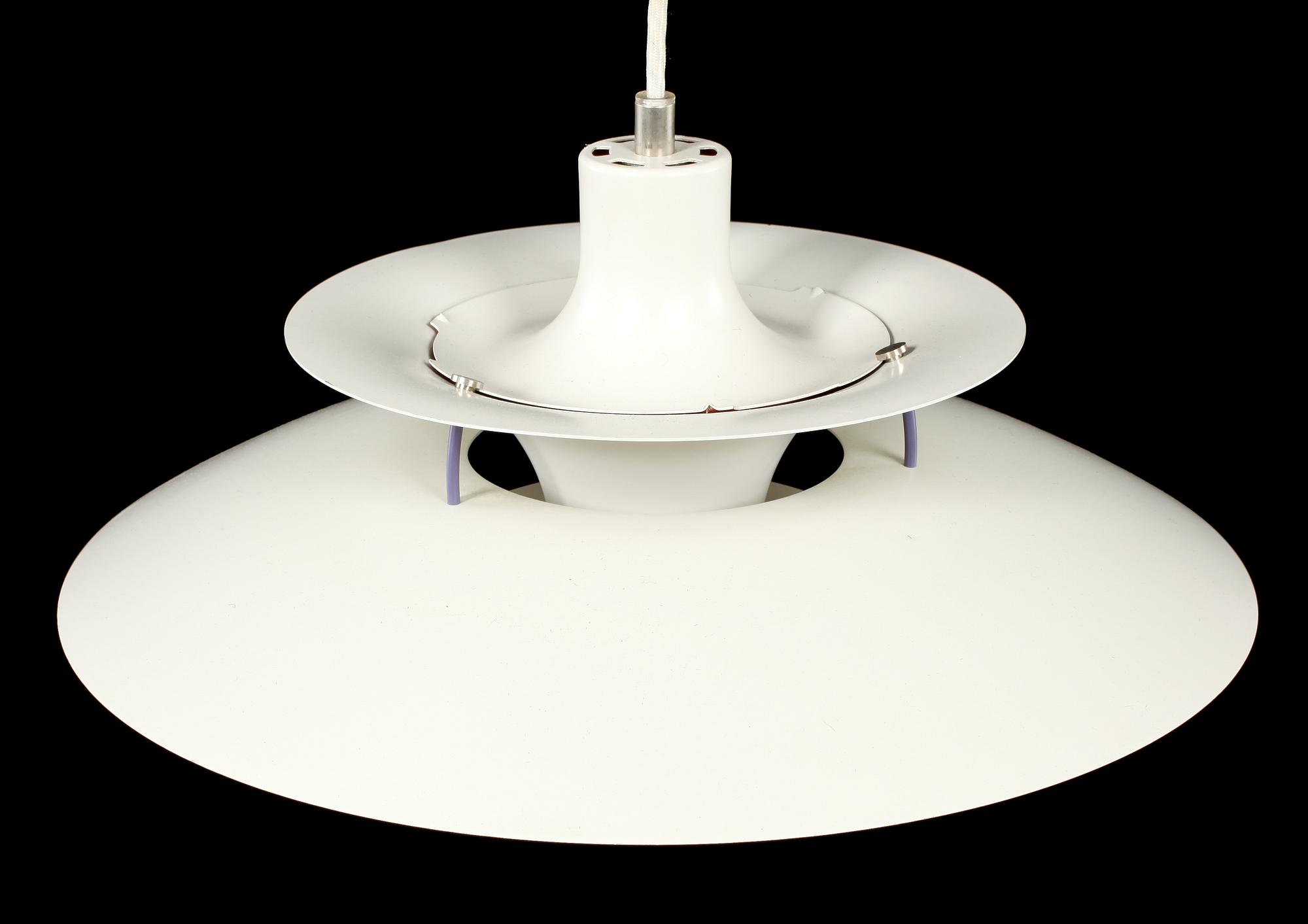 TAKLAMPA, "PH-lampa", Poul Henningsen, Louis Poulsen, 1960-tal. Höjd 30 cm.