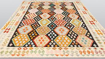A kilim carpet, ca 349 x 260 cm.