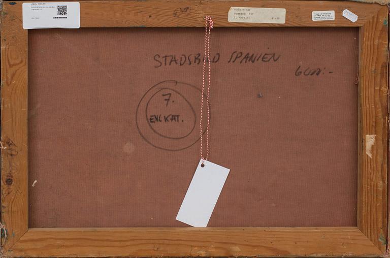 IVAR MORSING, olja på duk, signerad.