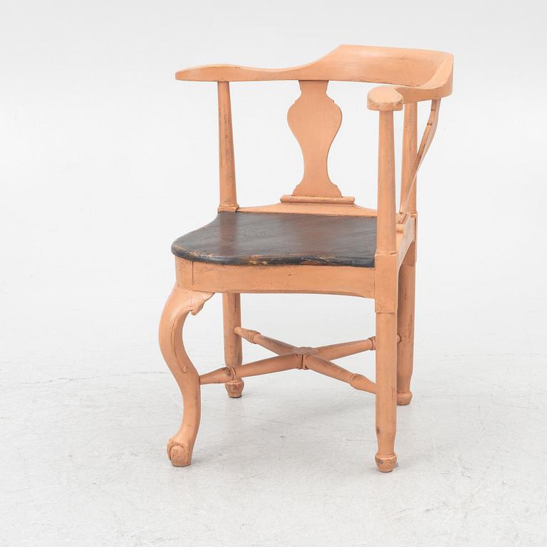 Puderstol, rokokostil, 1900-tal.