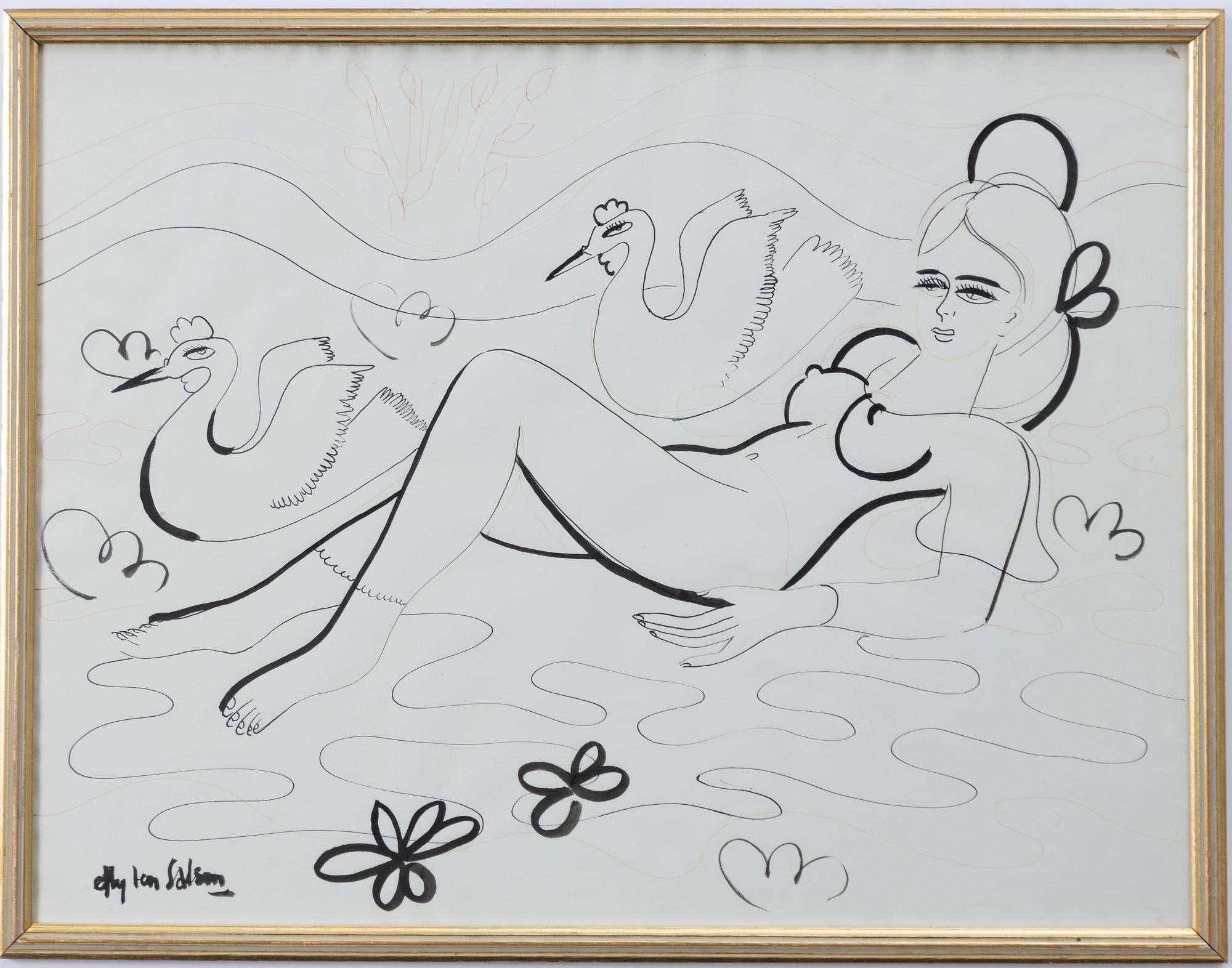 Aly Ben Salem, Liggande modell.