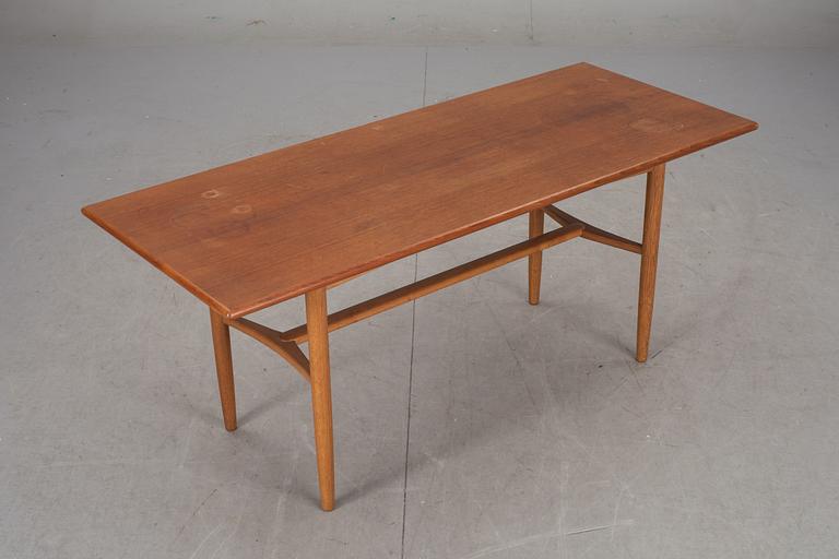 SOFFBORD, teak, Danmark. 1950/60-tal.