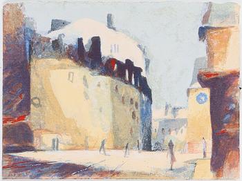 Berndt Wennström · BERNDT WENNSTRÖM, färglitografi, signerad och numrerad EA VI / XVI.