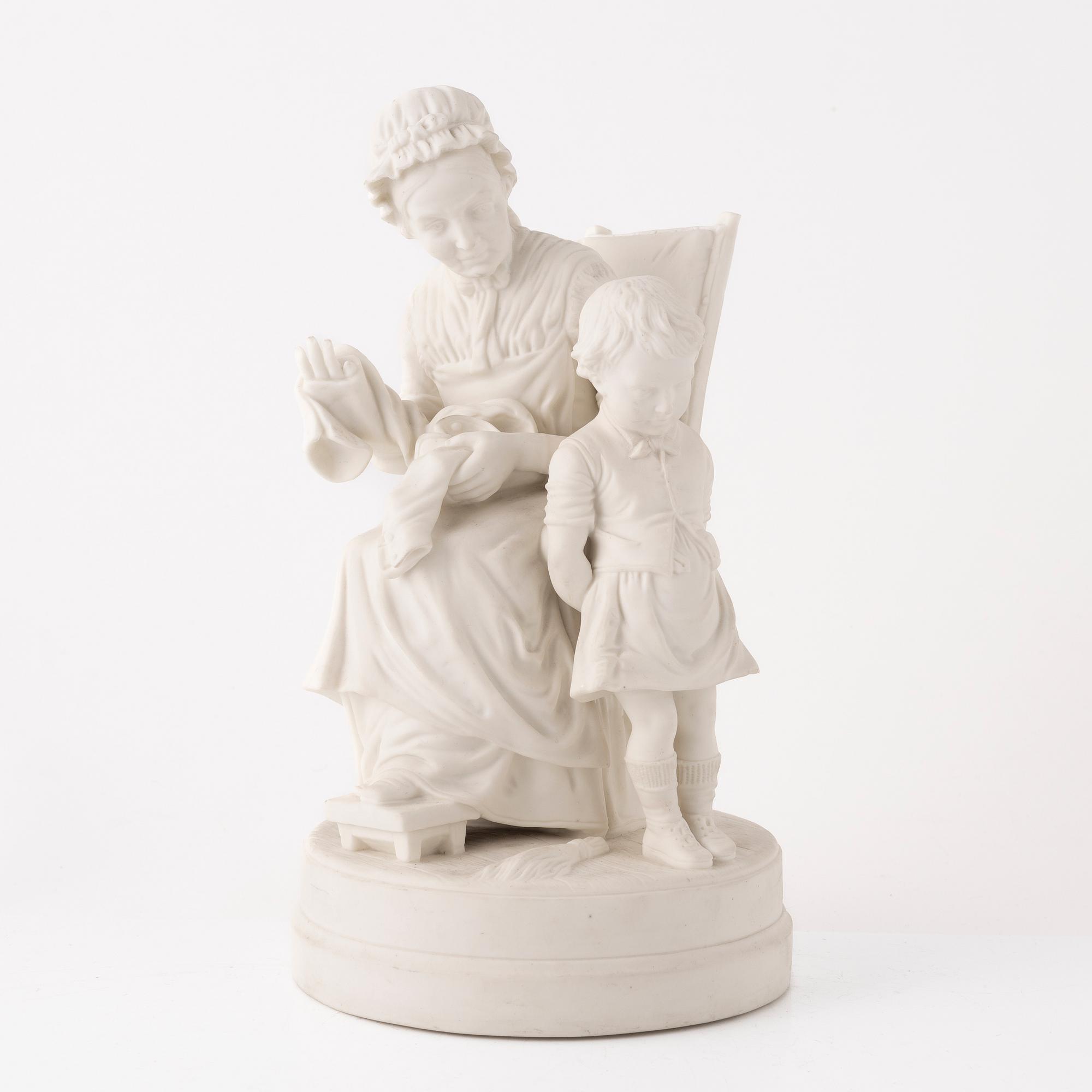 A group of three figurines, Gustafsberg, early 20th Century.