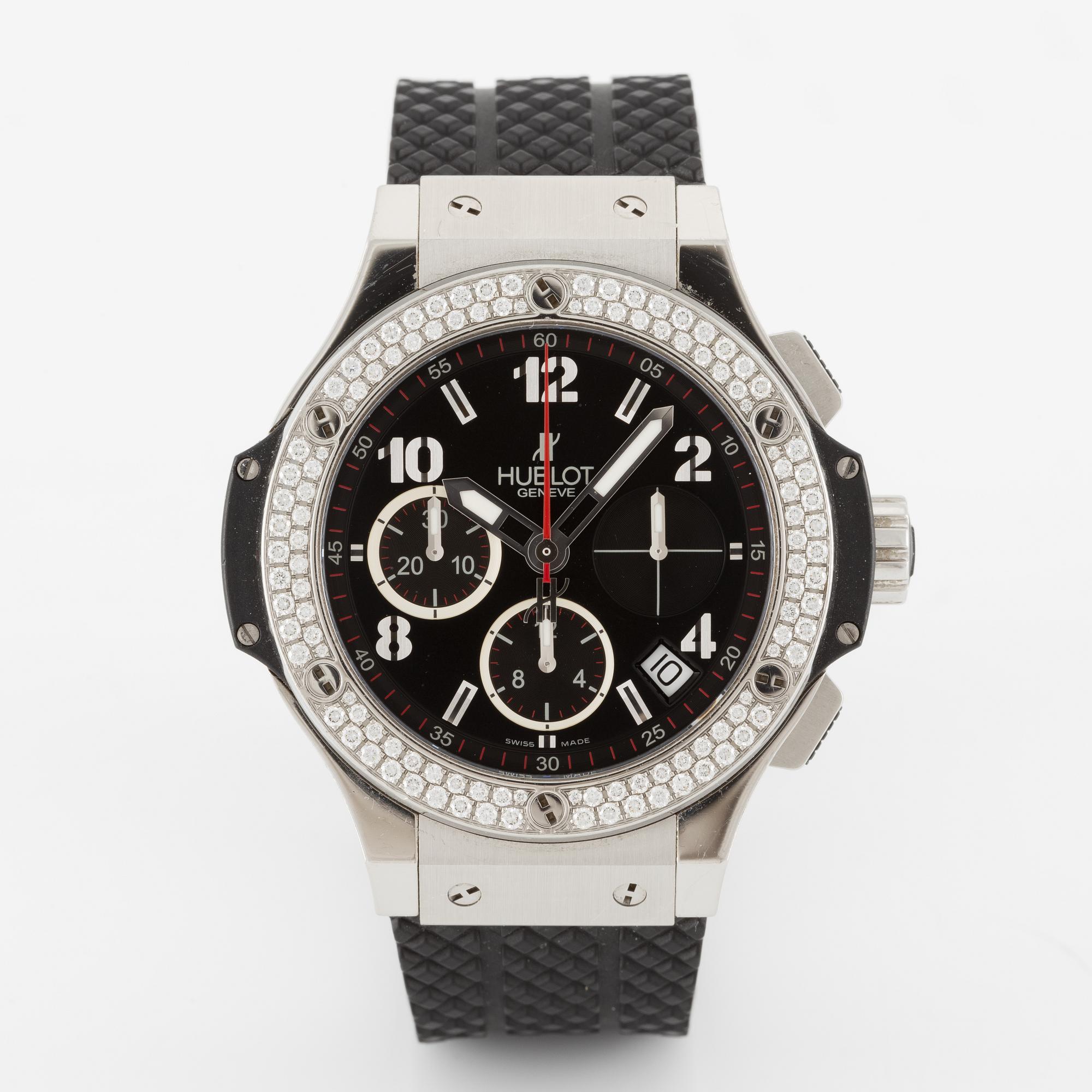 Hublot, Big Bang, Diamonds, armbandsur, kronograf, 41 mm.