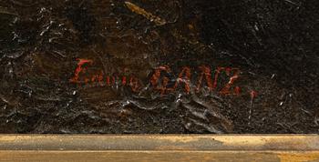 Edwin Ganz, Translation: "One grooms a horse".