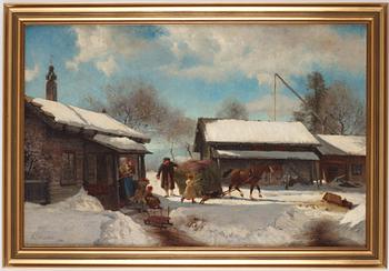 Olof Arborelius, Rural Idyll, Dalarna.