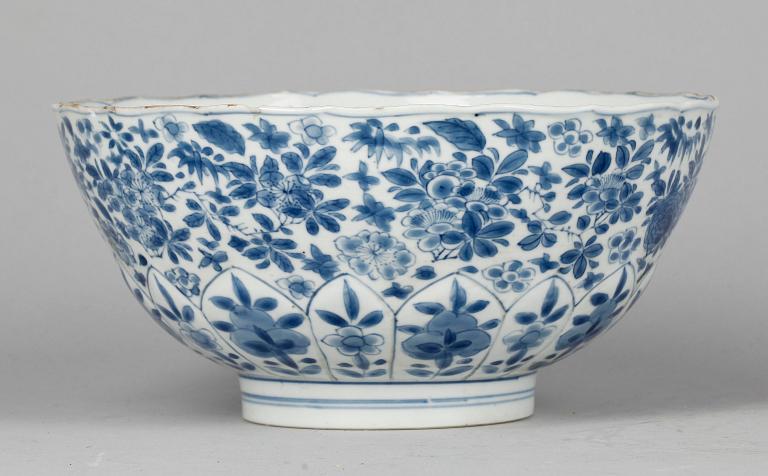 SKÅL, porslin, Kina, Kangxi, (1662-1722).