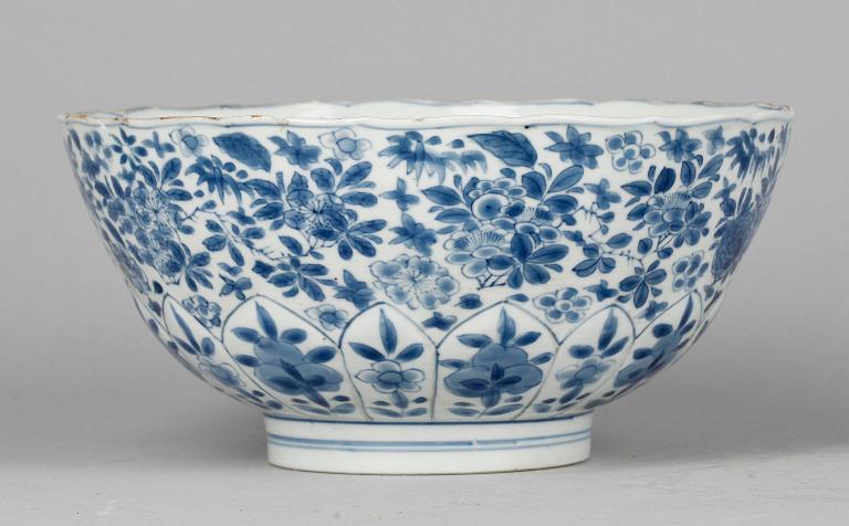 SKÅL, porslin, Kina, Kangxi, (1662-1722).