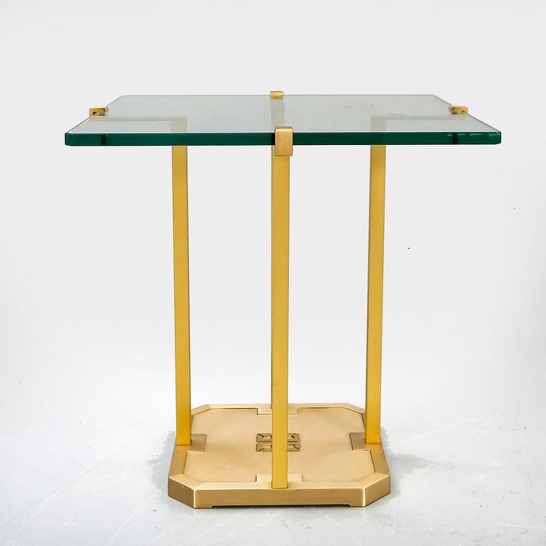 Peter Ghyczy side table later part of the 20th century.