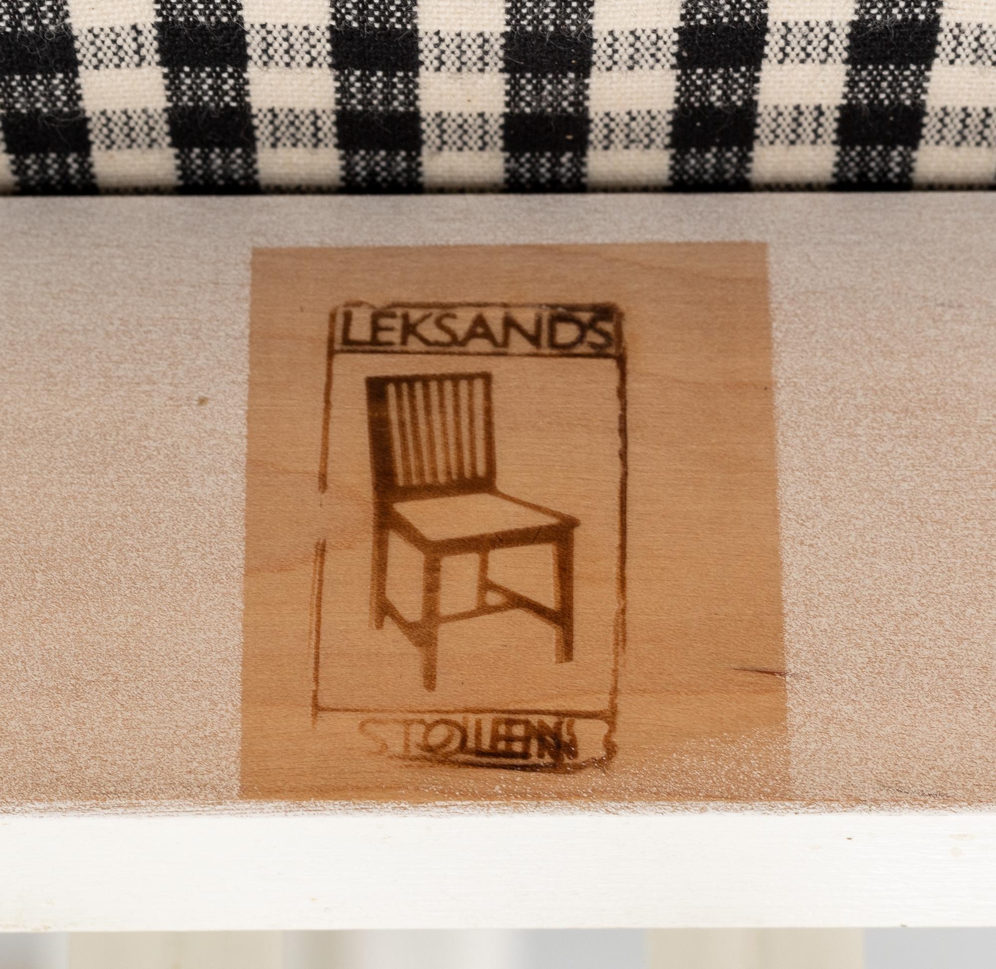 A set of four chairs, Leksandsstolen, late 20th Century.