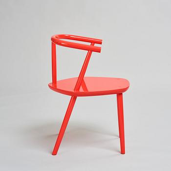 Claesson Koivisto Rune, a "Five chair", Meetee, Japan, 2013.