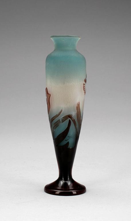 VAS, glas. Emile Gallé, Frankrike, jugend, 1900-talets början.