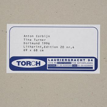 Anton Corbijn, "Tina Turner, Dortmund", 1996.