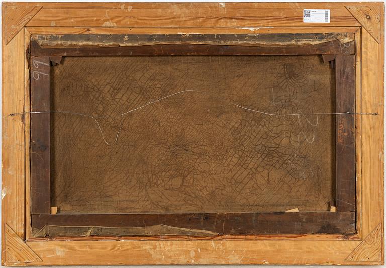 Okänd konstnär, 1800-tal, Herde med får.