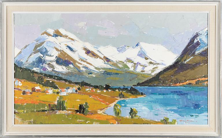 Armas Mikola, Translation: "View from Norway".