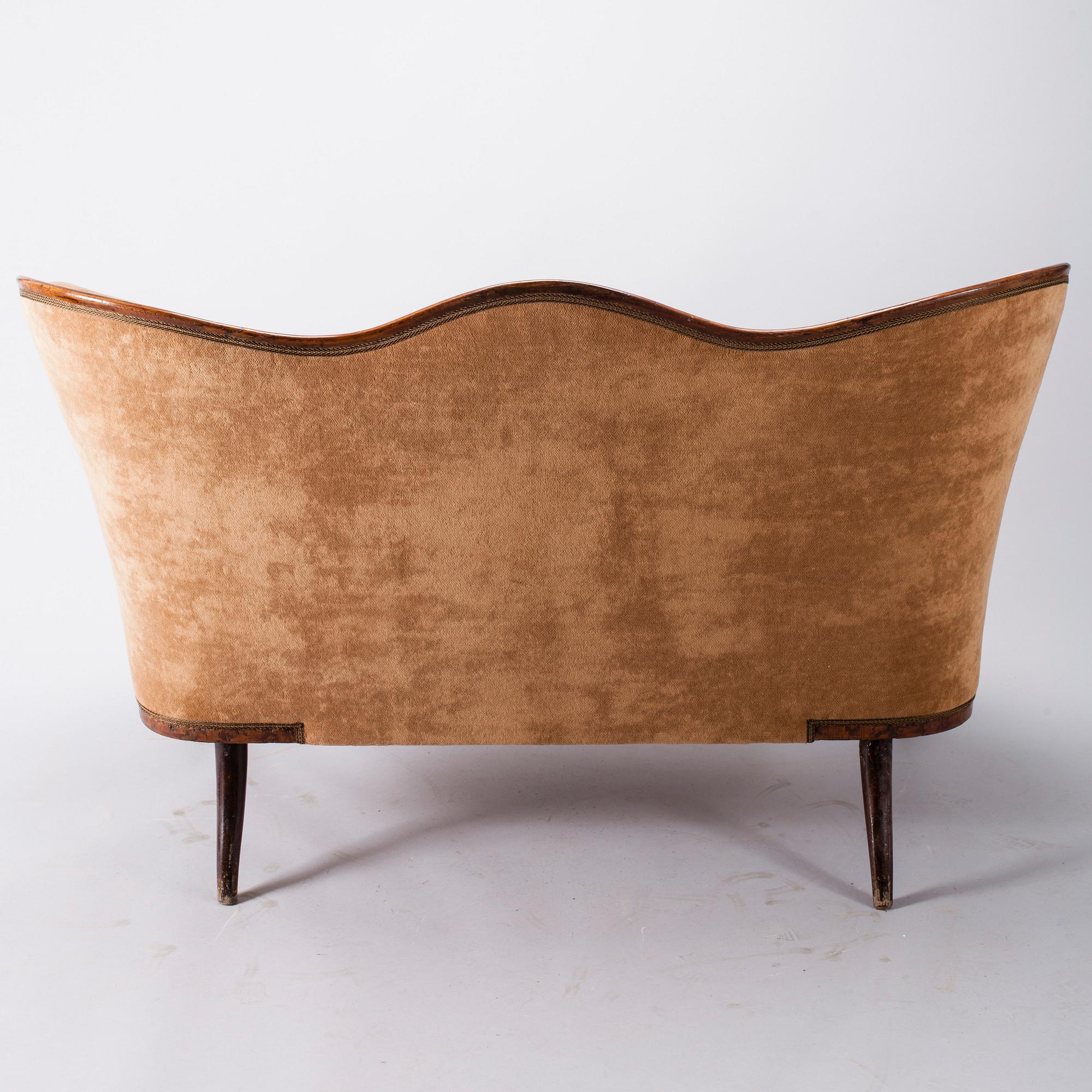 SOFFA, rokokostil, 1800-talets slut.