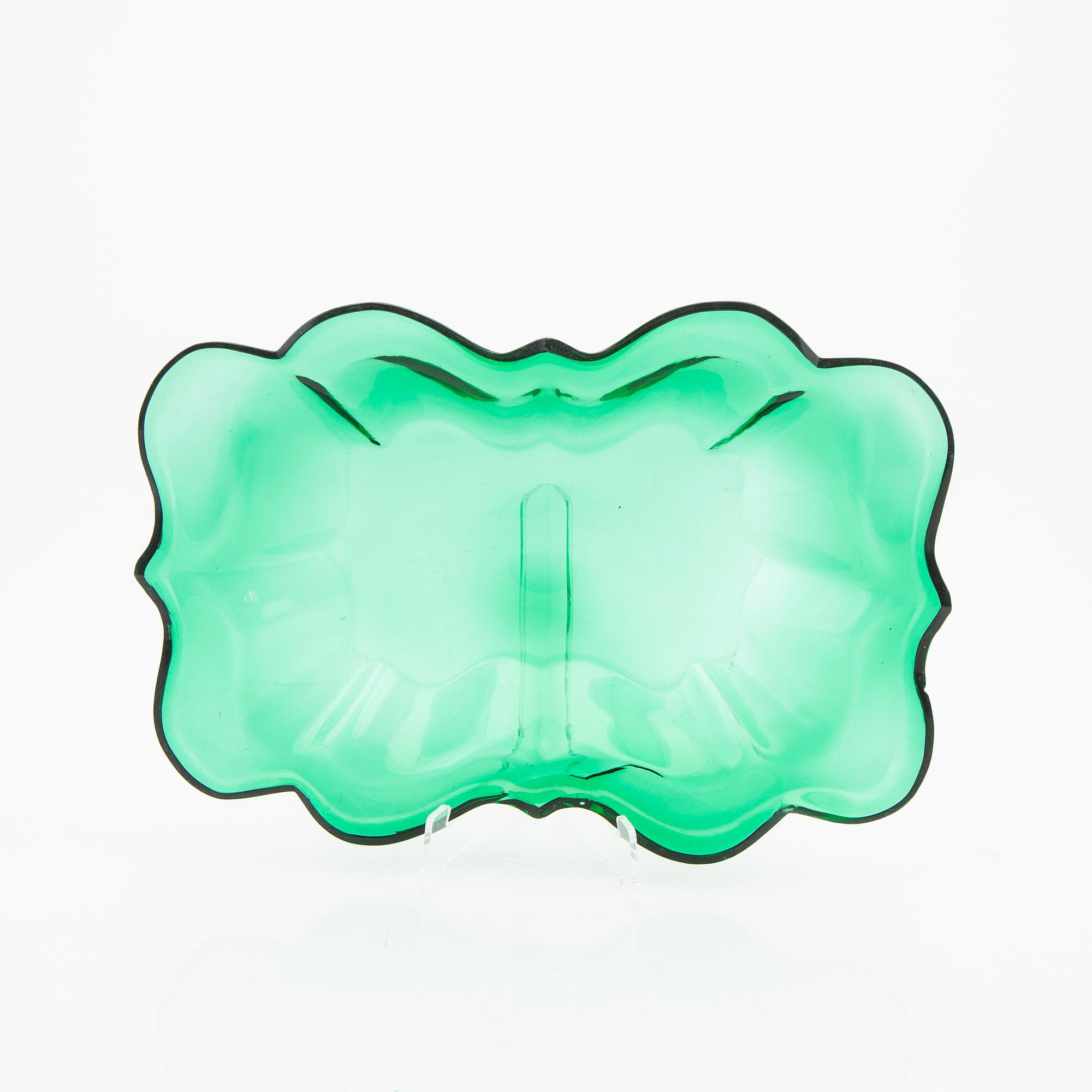 FirmaSvenskt Tenn, glass dish, second half of the 20th century.