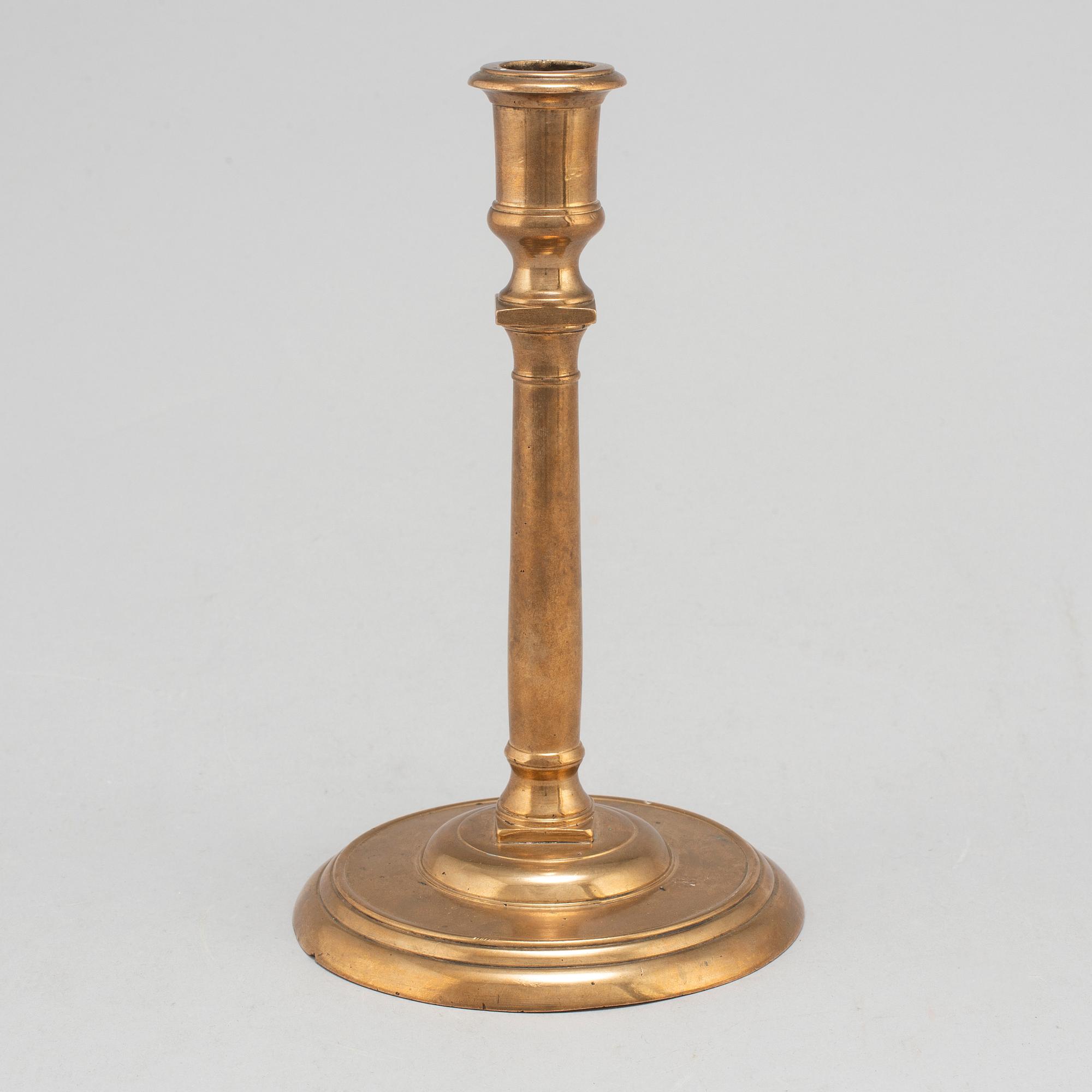 LJUSSTAKE, brons, 1500-tal.