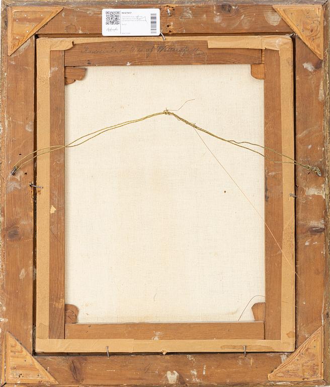 Unknown artist, 19th century. "Councillor Nils af Wetterstedt".